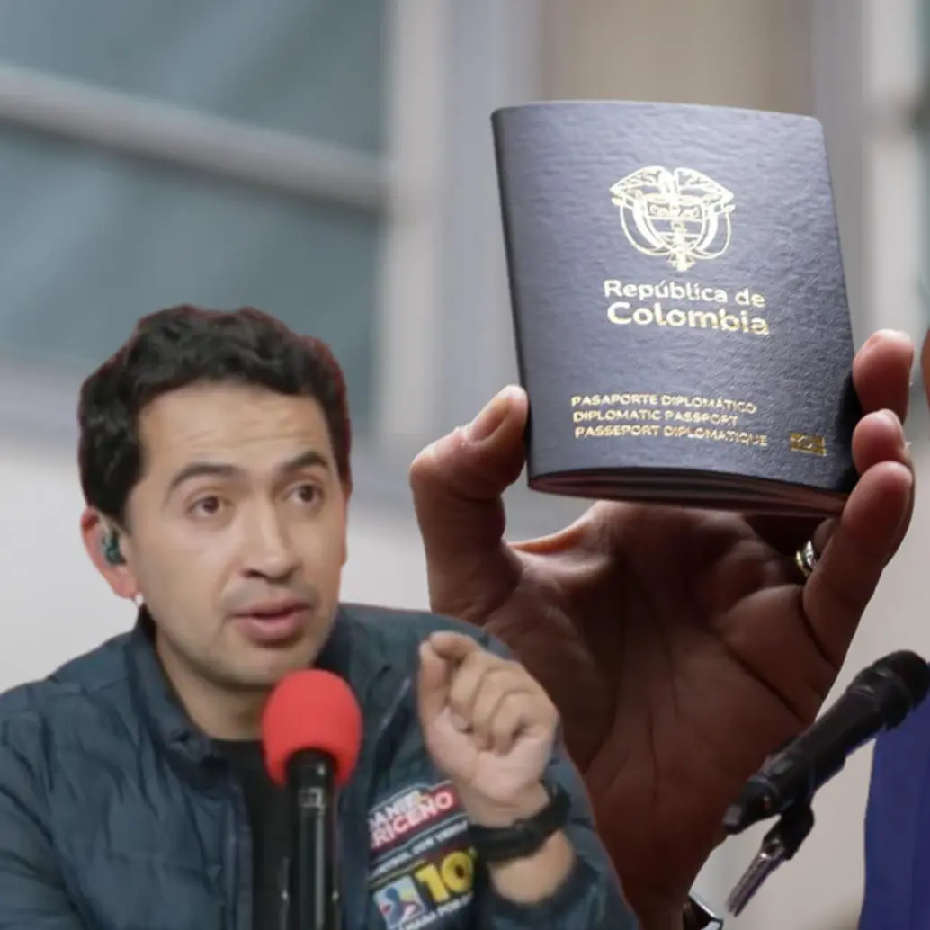 Representante electo Daniel Briceño protagoniza choque con el excanciller Luis Gilberto Murillo. Foto: Colprensa