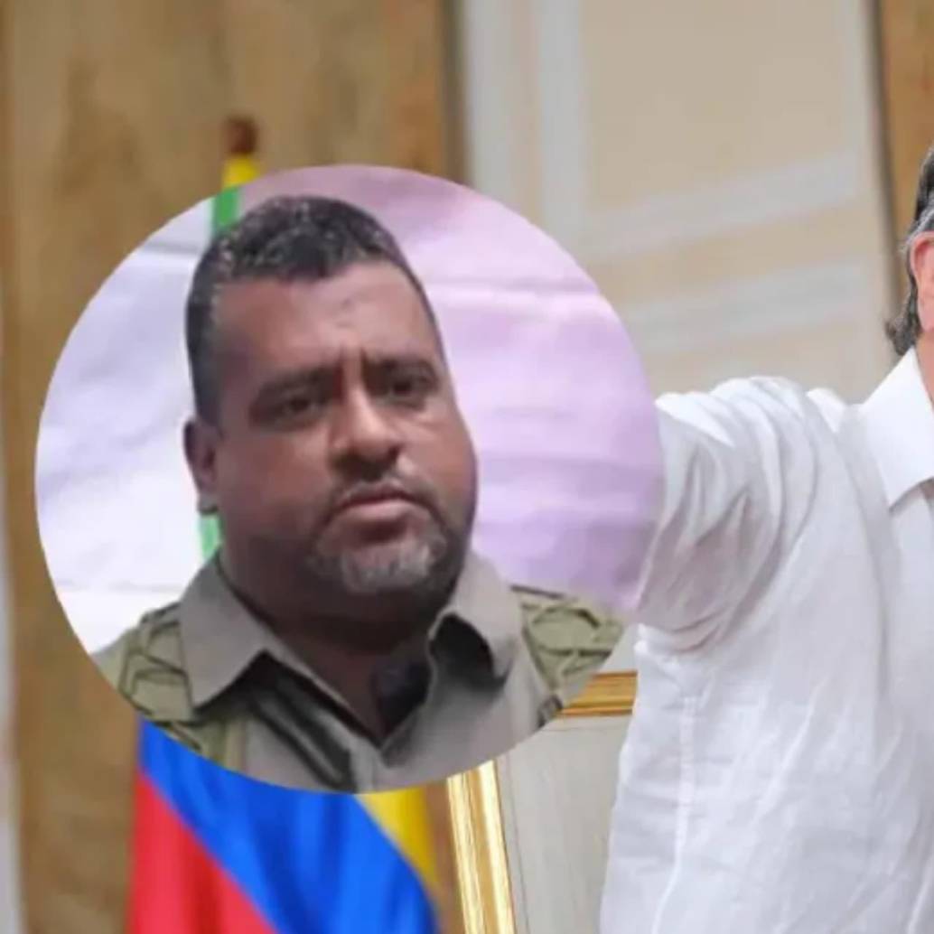 Geovany Andrés Rojas, alias Araña, cabecilla del grupo criminal Coordinadora Nacional Ejército Bolivariano. Foto: Colprensa y captura de video
