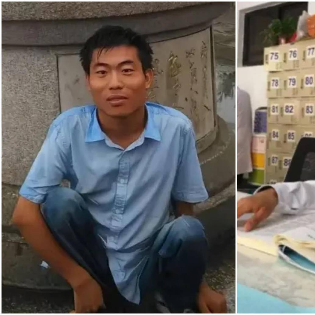 Li Chuangye, de 37 años, es un médico rural oriundo de una provincia de China, y que no se dejó ganar los obstáculos para poder lograr su objetivo. FOTO: Tomada de redes sociales Dr. Li Chuangye