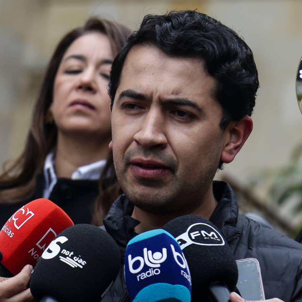 Exconcejal Daniel Briceño denuncia supuesta extorsión del subgerente de RTVC, Luis Alfredo Hernández. Foto: Colprensa y redes sociales.