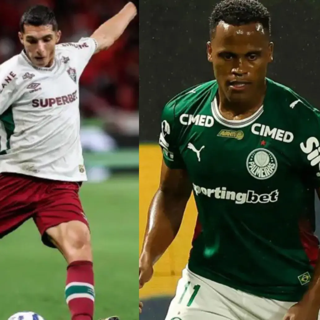 Tres de los equipos más importantes de Brasil como Fluminense, Palmeiras y Flamengo son patrocinados por casas de apuestas. Fotos: Getty y redes sociales de Fluminense y Palmeiras