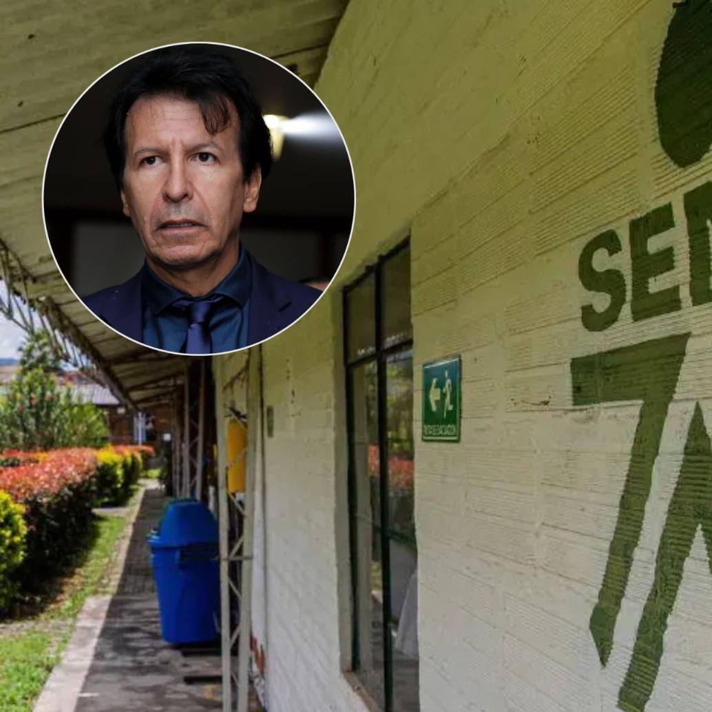 Pablo Bustos, presidente de la Red de Veedurías denunció contratos irregulares en el Sena. Foto: Colprensa