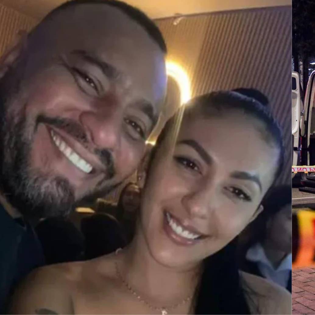 Anderson Rocha Núñez, esposa, Geraldine García y una menor de 12 años fueron asesinadas en Río de Oro, Cesar. FOTO: redes sociales y Colprensa