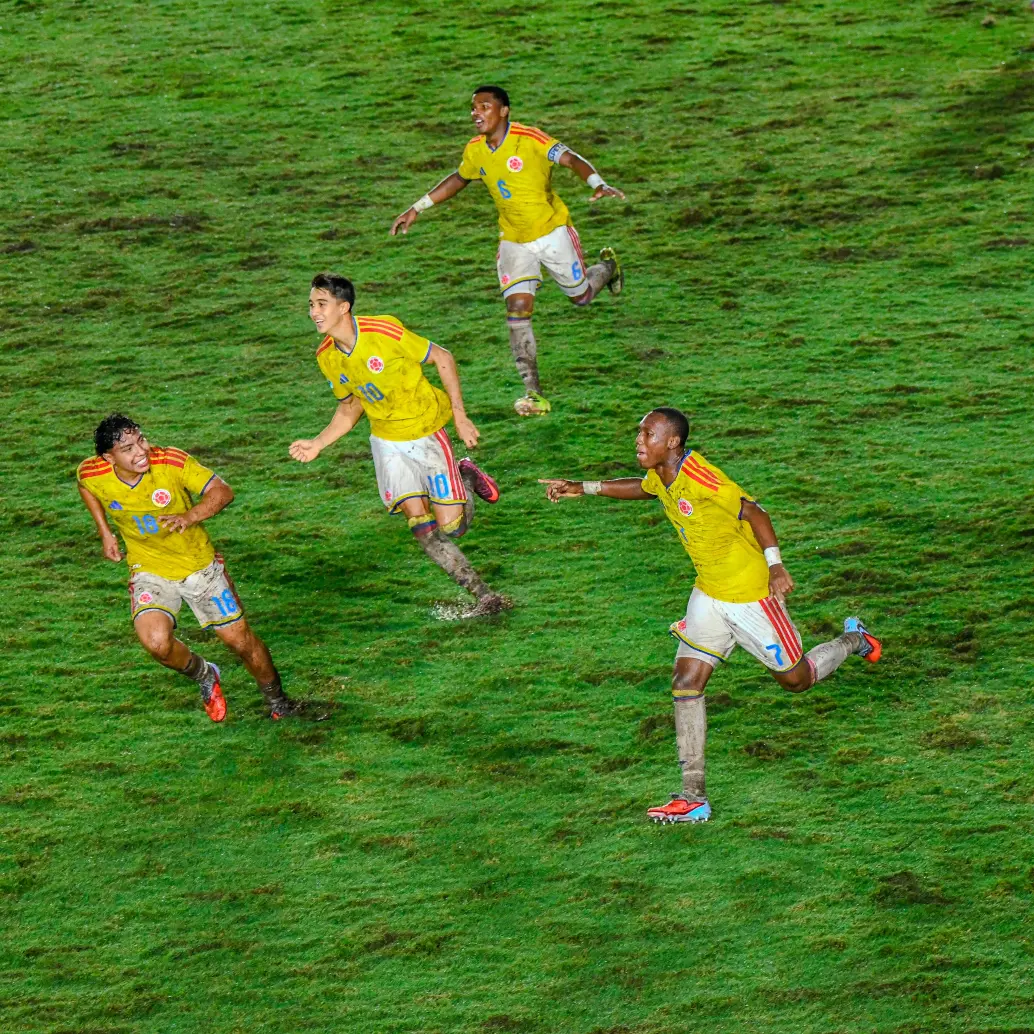 La Selección Colombia busca su segundo título de un Sudamericano sub-17. El único que tienen lo ganaron en 1993, cuando fueron locales. Foto: FCF