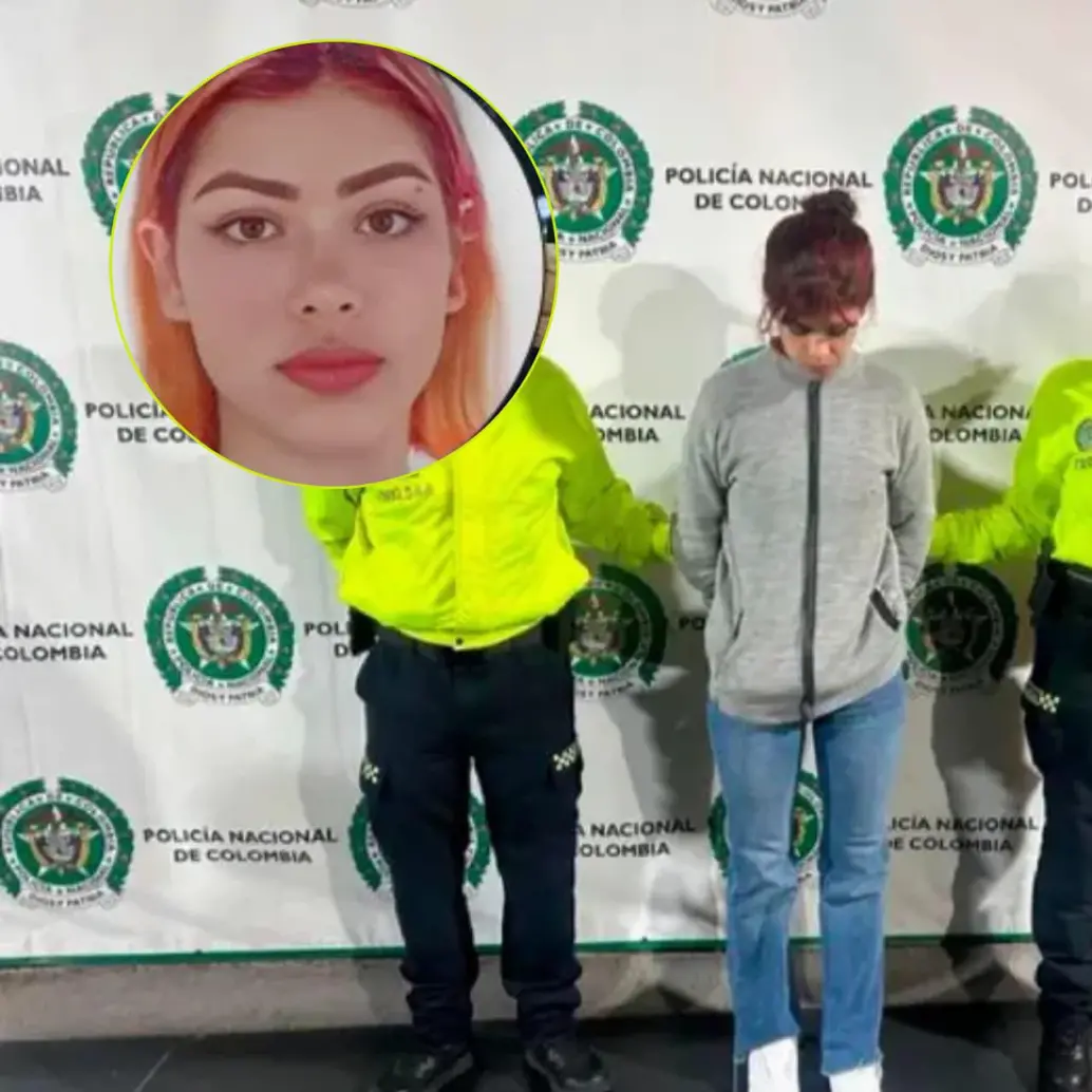 Alias Gabriela fue capturada días después del crimen del senador Miguel Uribe. FOTO: Cortesía Policía y tomada de redes sociales