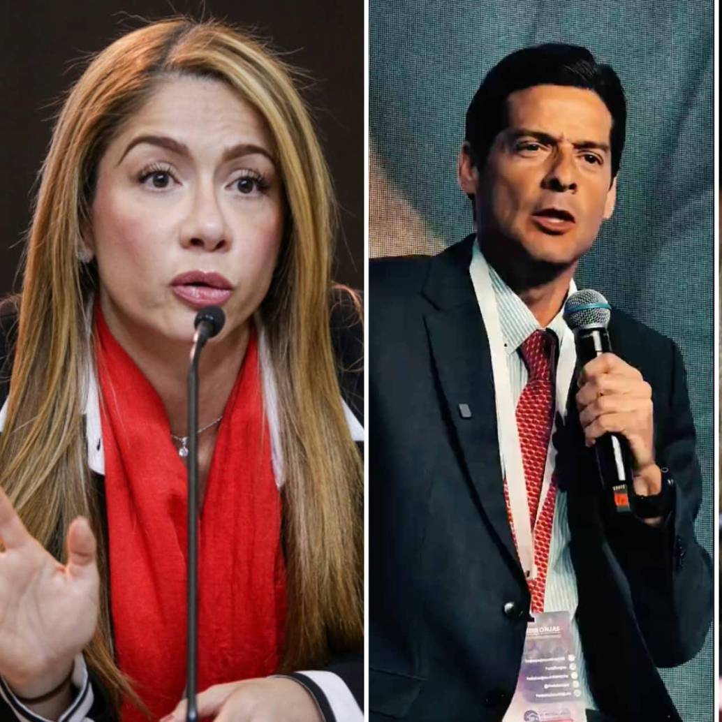 A la izquierda, Catherine Juvinao, representante a la Cámara por Bogotá de la Alianza Verde; en el centro, Mauricio Gómez, senador del Partido Liberal; a la derecha, Paloma Valencia, senadora y precandidata presidencial del Centro Democrático FOTOS: COLPRENSA y REDES SOCIALES