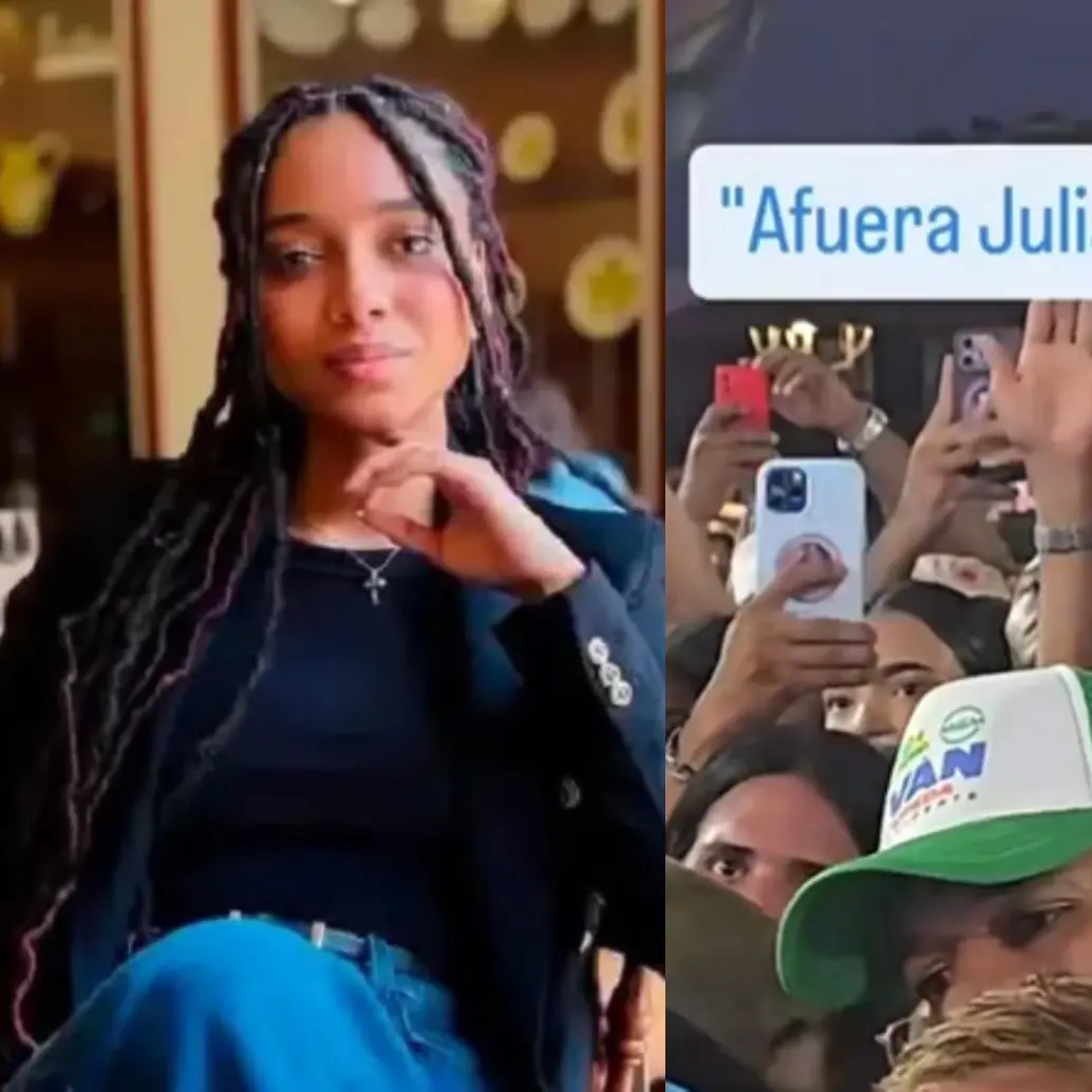 Las imágenes difundidas en redes sociales muestran que la presencia de Guerrero en el evento no tuvo buena acogida entre los asistentes. Foto: Captura de video