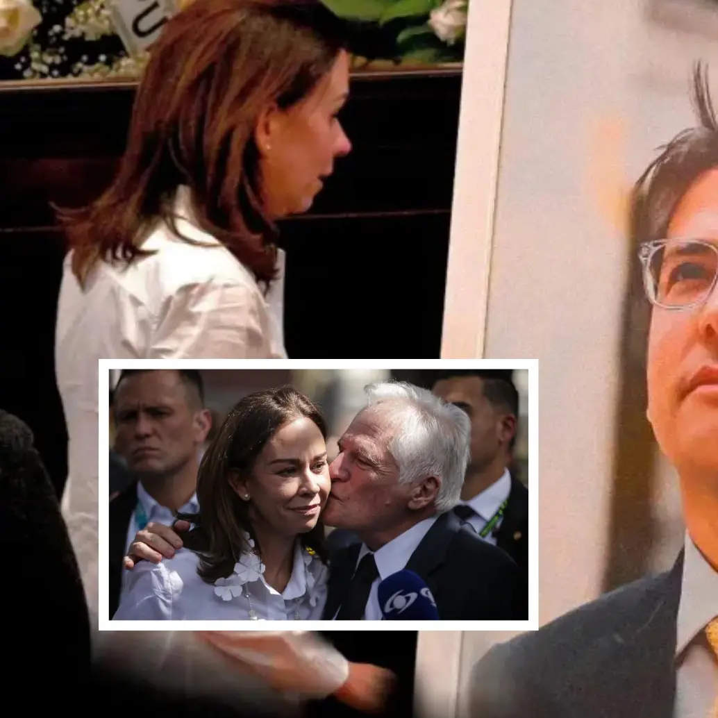 María Claudia Tarazona, viuda de Miguel Uribe Turbay, habló sobre lo ocurrido con su sueño, Miguel Uribe Londoño, y la consulta del Centro Democrático. FOTO: AFP y Colprensa