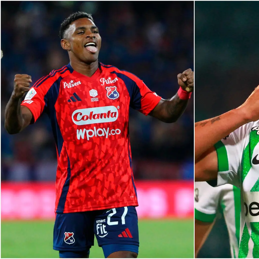 Brayan León Muñiz llegó a siete goles en los últimos nueve clásicos paisas. Facundo Batista tuvo su debut anotador en uno de los partidos más emocionantes del fútbol local. FOTO manuel saldarriaga 