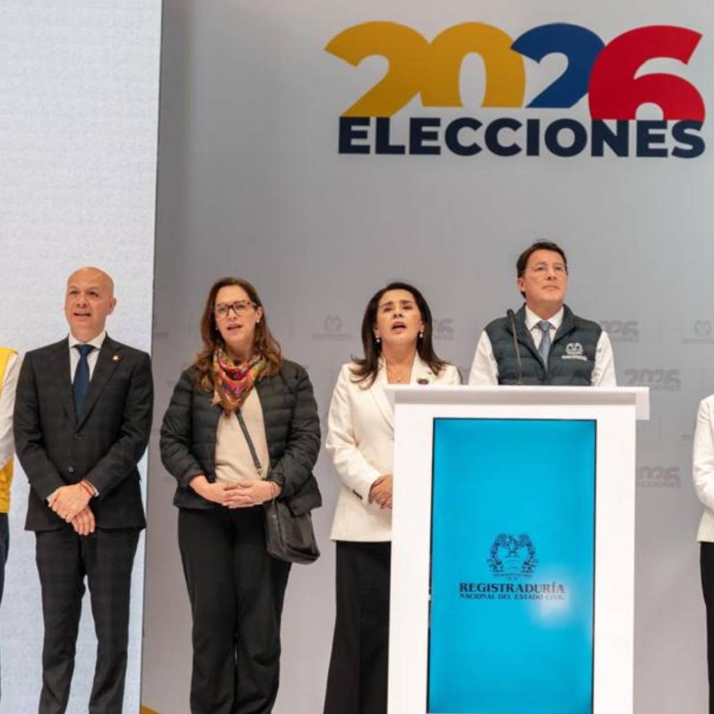 El registrador nacional, Hernán Penagos, calificó el proceso como una “construcción colectiva” que integró a ciudadanos, testigos y entes de control, dando paso inmediato al preconteo manual de votos por parte de los jurados. FOTO: Registraduría General de la Nación