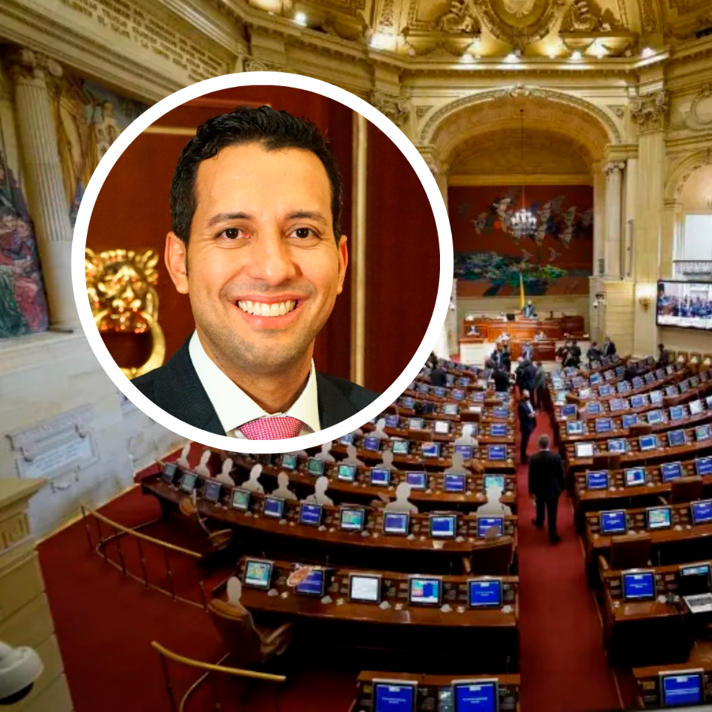 López, del Partido de La U, Llegó al Congreso en 2022 y presidió la Comisión Sexta. Ha respaldado varios proyectos del Gobierno, entre ellos, la reforma a la salud. FOTO: COLPRENSA/CÁMARA