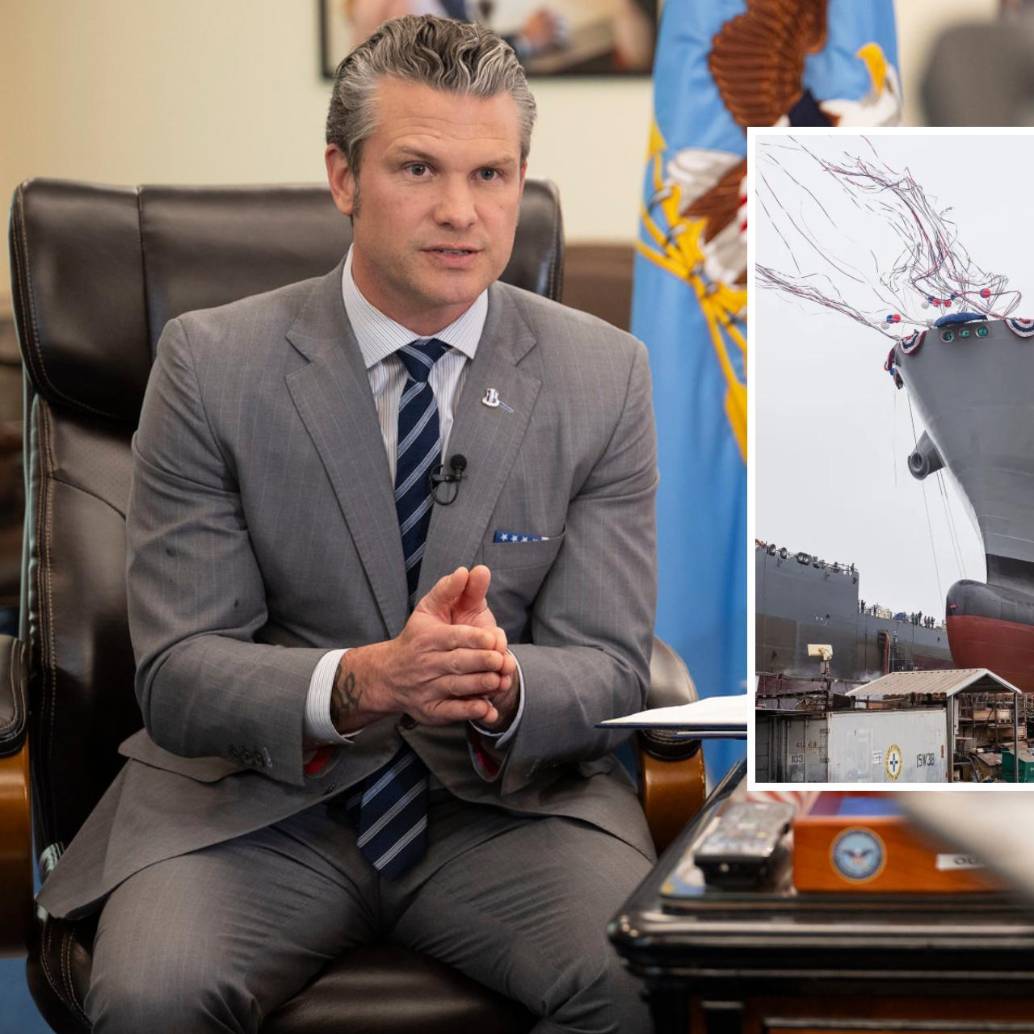 El secretario de Defensa y jefe del Pentágono, Pete Hegseth, dio la orden justo en el mes de la celebración del Orgullo LGBTQ. FOTO: U.S. Secretary of Defense y Getty