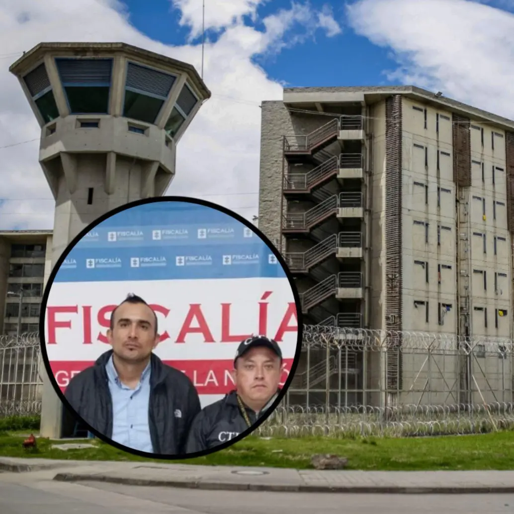 Pedro David Nieves Mosquera se fugó de La Picota haciendo el cambiazo durante la jornada de visitas del Día de Velitas. Fotos: Colprensa y Fiscalía