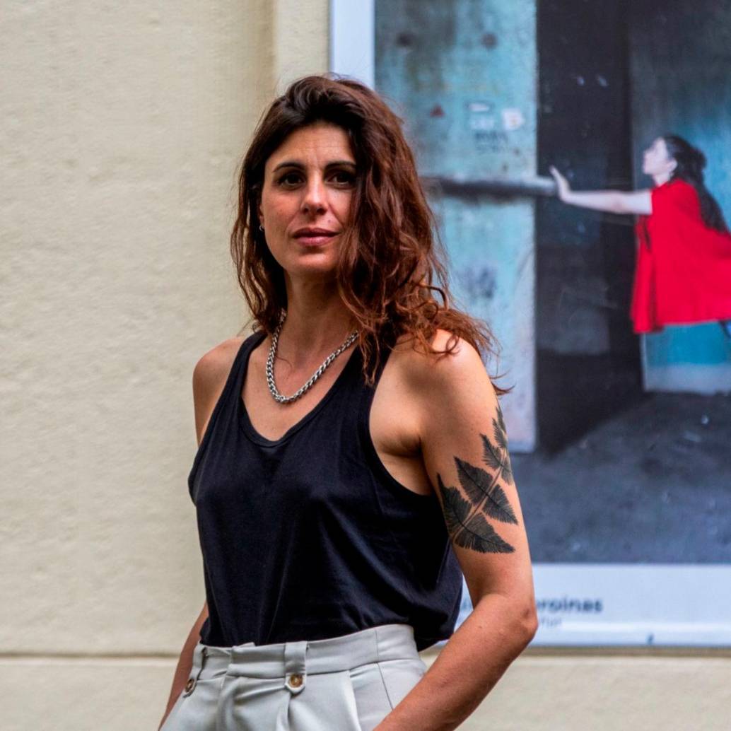 Hasta mediados de marzo, Sandra Reinflet expondrá en Bellas Artes de la Playa una serie fotográfica de mujeres de Medellín. Foto: Julio Herreras