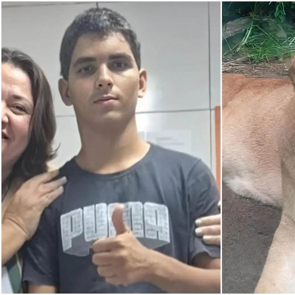 Gerson de Melo Machado, de 19 años, murió el pasado 30 de noviembre luego de ser atacado por una leona al entrar en el recinto donde estaba el animal, un zoologico en Brasil. FOTO: Cortesía, Parque Arruda Câmara y AFP