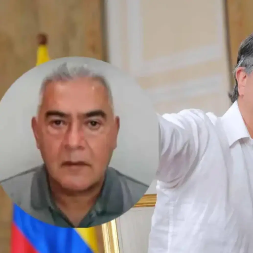 Diego Marín Buitrago y el presidente Gustavo Petro. Foto: cortesía y Presidencia.