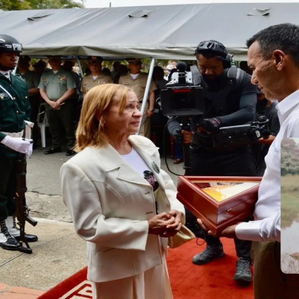Acto de perdón del Estado colombiano a la familia del soldado Óscar Tabarés. FOTOS: CORTESÍAS