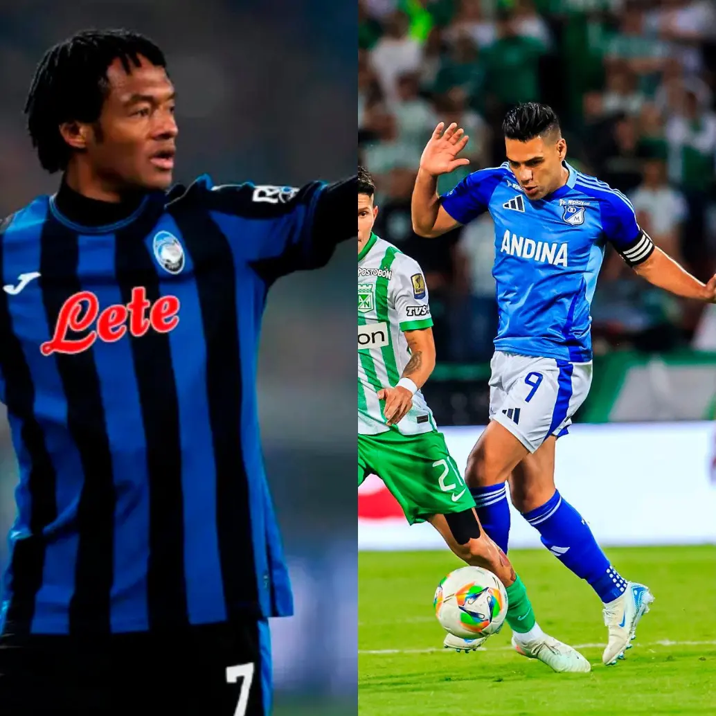 El futbolista antioqueño Juan Guillermo Cuadrado terminó contrato con el Atalanta de Italia y se encuentra en territorio nacional. FOTOS: EL COLOMBIANO Y GETTY