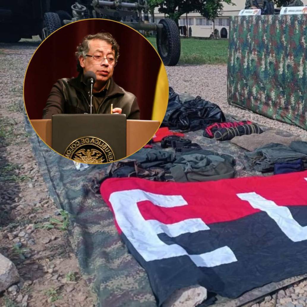 El presidente Gustavo Petro reiteró que el ELN ahora está al servicio del narcotráfico. Foto: Colprensa