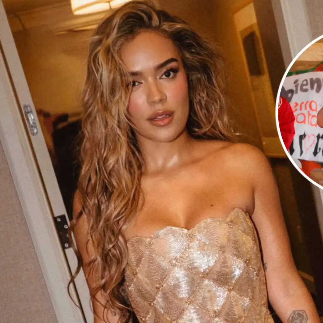 La artista Karol G fue vista con un nuevo look en un evento de su fundación en La Guajira. Fotos: @karolg y @concorafundacion