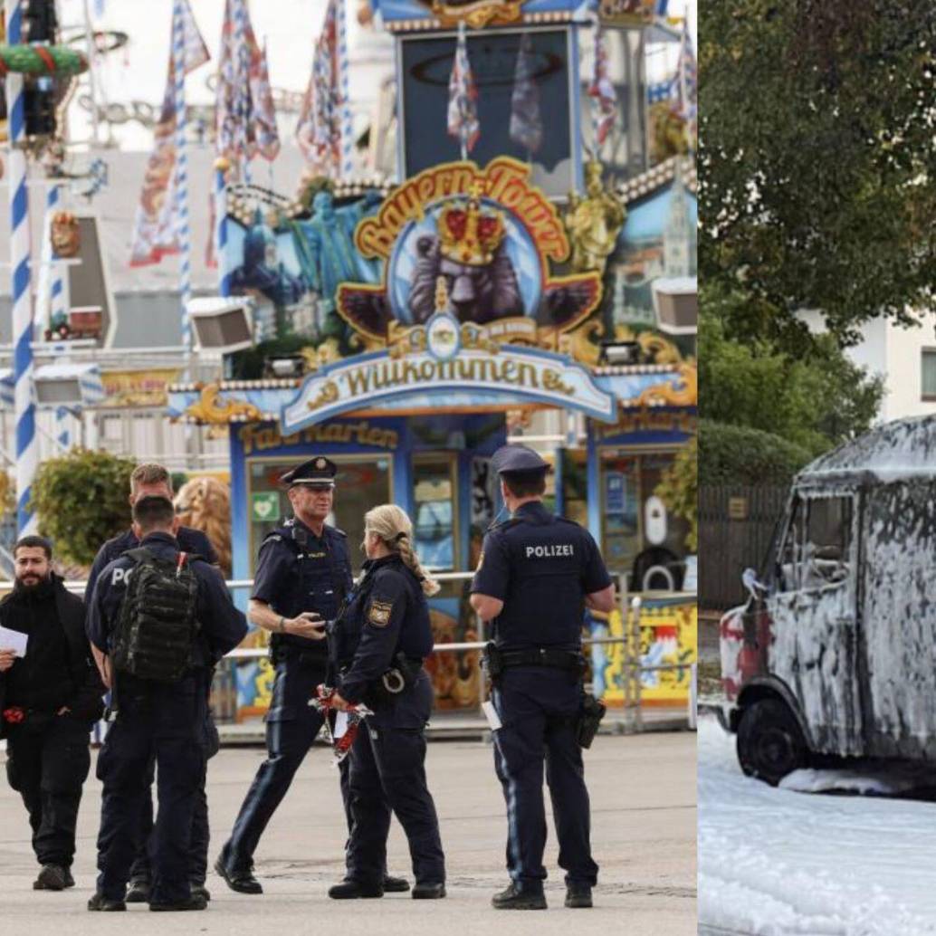El Oktoberfest que tuvo que clausurarse por amenaza de bomba se celebra este año del 20 de septiembre al 5 de octubre. Fotos: redes sociales 