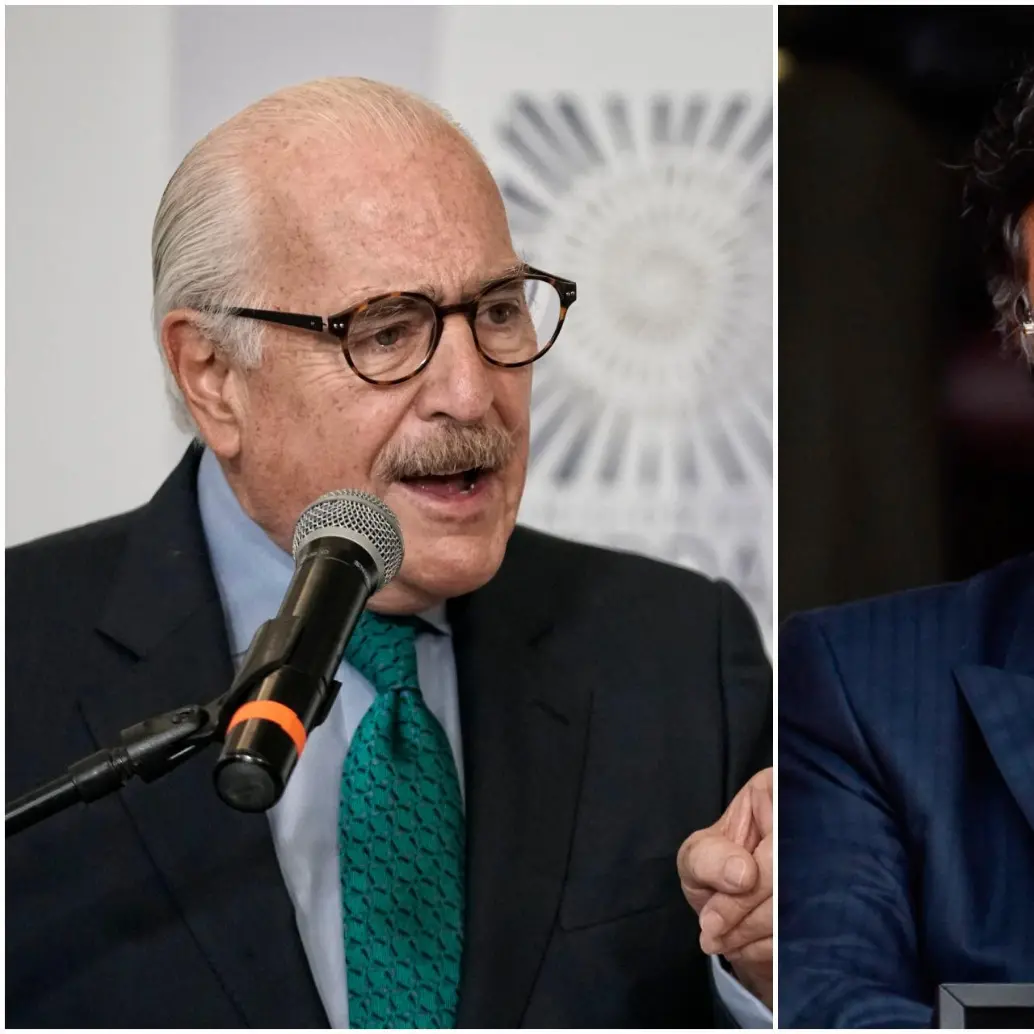 El expresdiente Andrés Pastrana y el presidente Gustavo Petro. FOTOS: Colprensa 