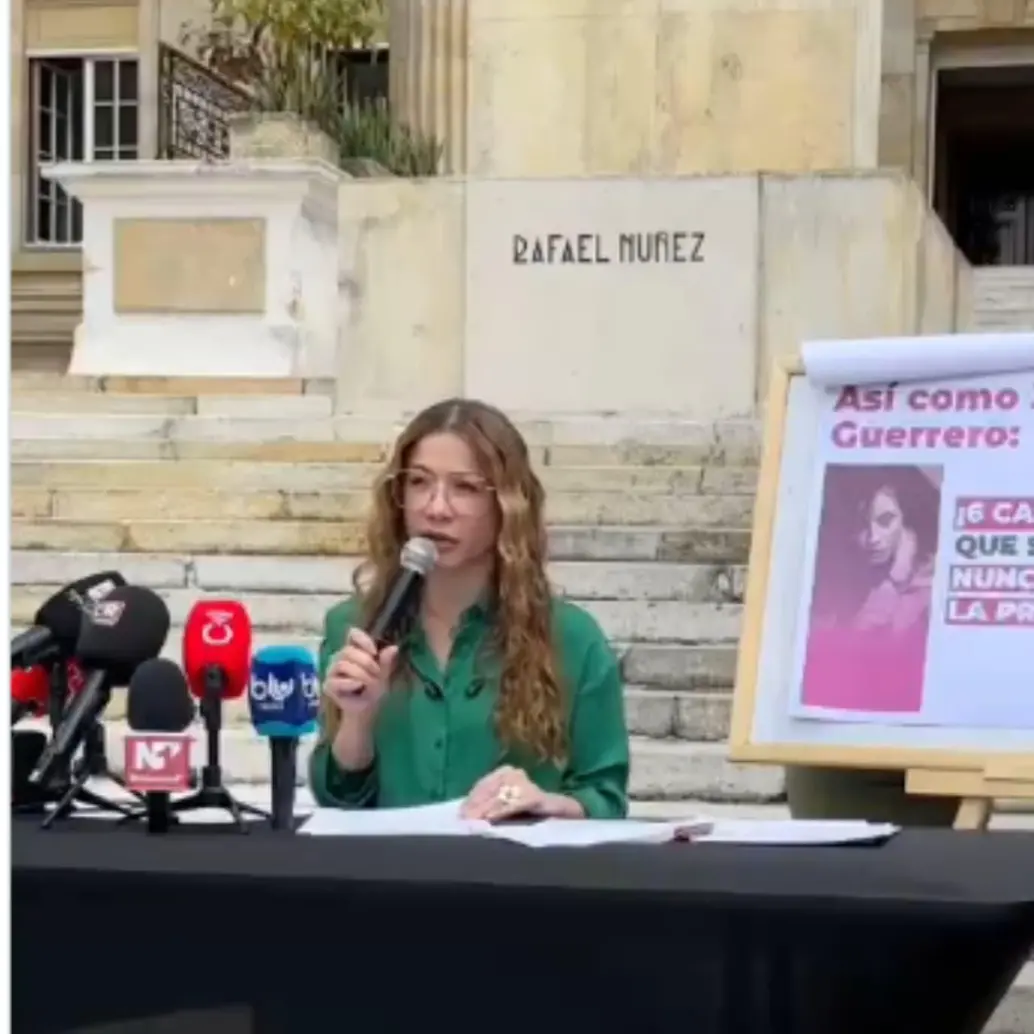 Representante a la Cámara por Bogotá del Partido Alianza Verde, Cathy Juvinao. Foto: captura de video