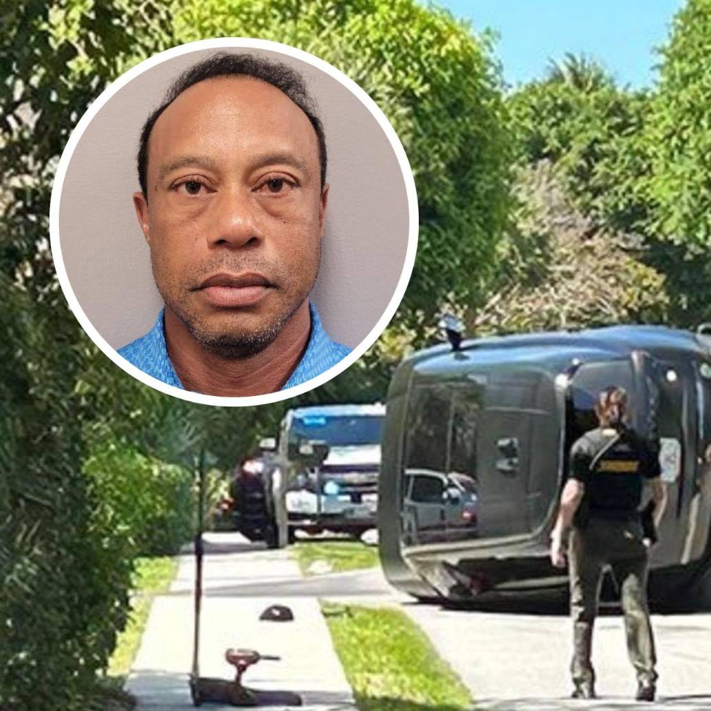 Tras un nuevo accidente en Florida y entre acusaciones legales, Tiger anunció un retiro indefinido para intentar rescatar lo que queda de su salud y su leyenda. FOTOS: AFP y redes sociales