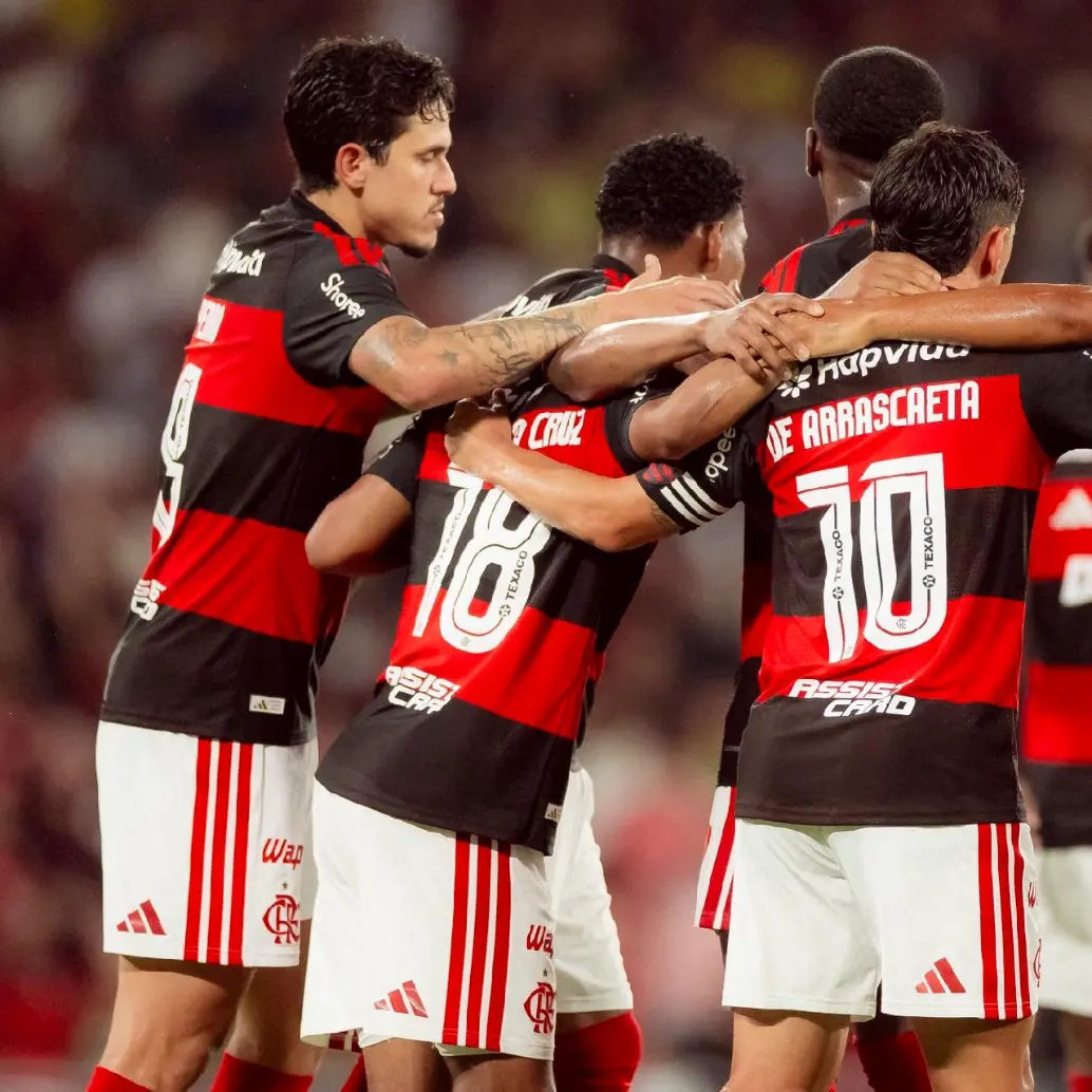 Flamengo, uno de los equipos más poderosos de Suramérica y que acaba de perder la Recopa ante Lanús. FOTO X-FLAMENGO