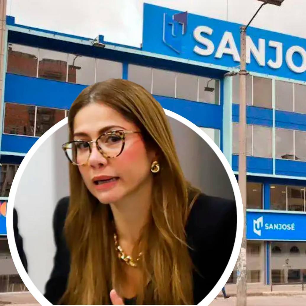 Juvinao reclamó que hechos de este calibre evidencian que las promesas del presidente Gustavo Petro “quedaron en la nada” y los hechos demuestran que “han instrumentalizado el sector educativo y el Ministerio como una trinchera política y electoral”. FOTO: COLPRENSA/REDES SOCIALES U. SAN JOSÉ