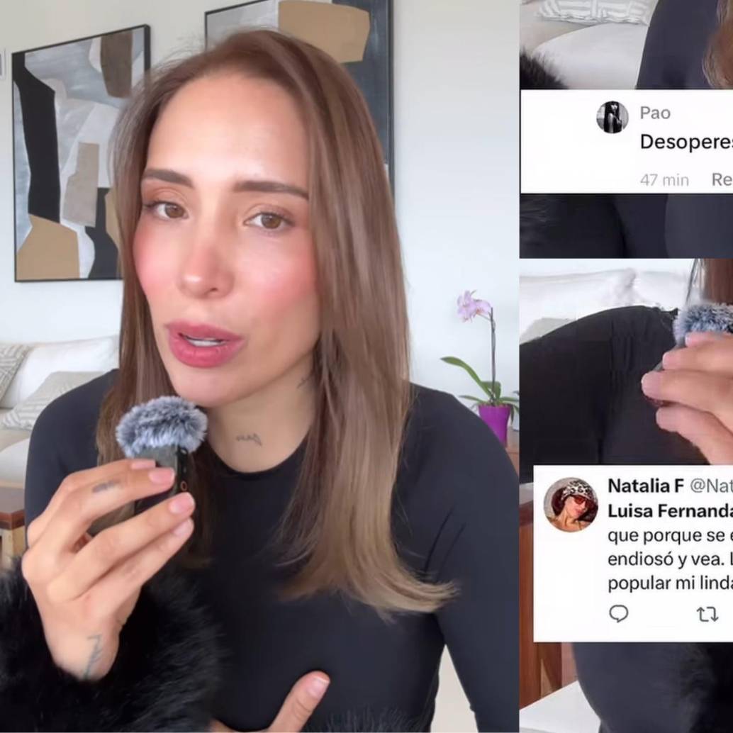 Luisa Fernanda W respondió a las críticas que recibió por comenzar a borrarse sus tatuajes. Foto: captura de video 