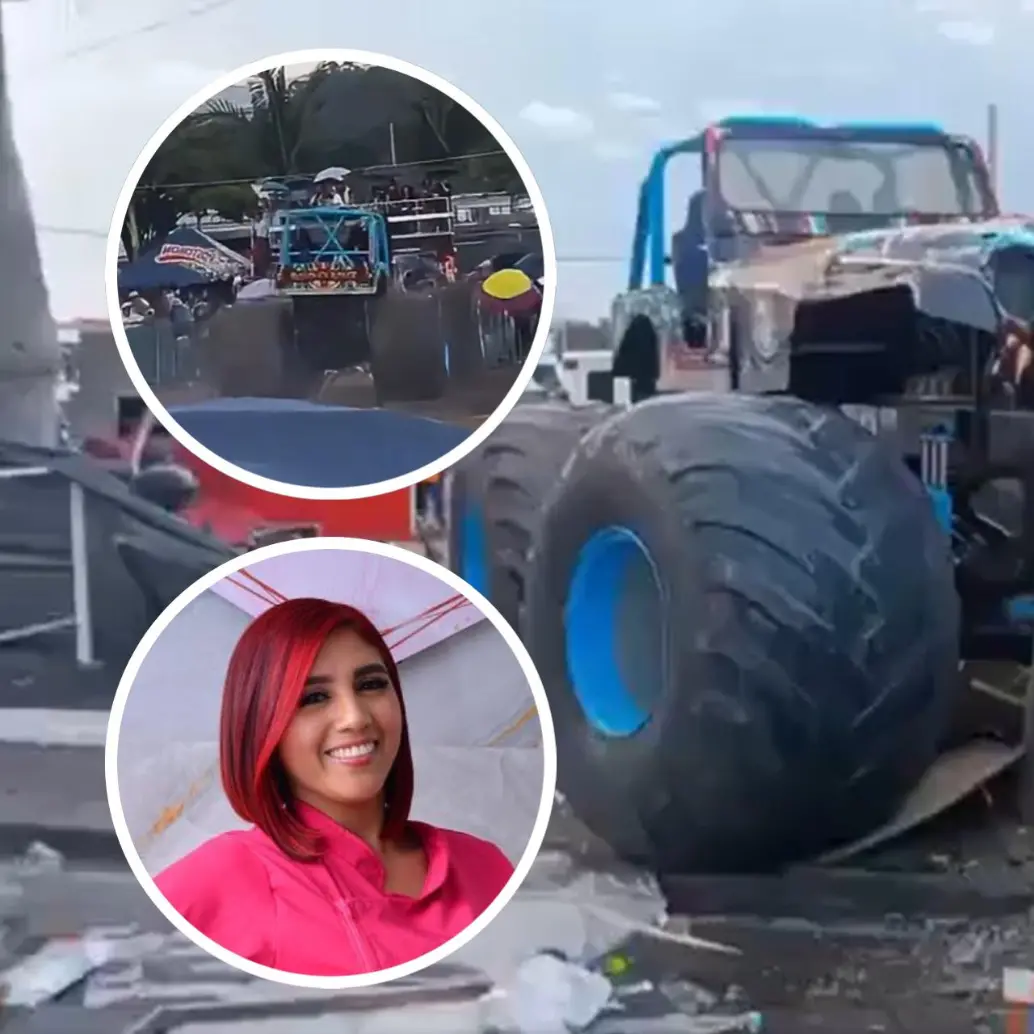 Entre el tumulto y el asombro, los asistentes pasaron de admirar la potencia de las máquinas a correr por sus vidas en lo que sería el último acto de la jornada. FOTO: Captura de video de redes sociales y @ladycasas_esteticapilar