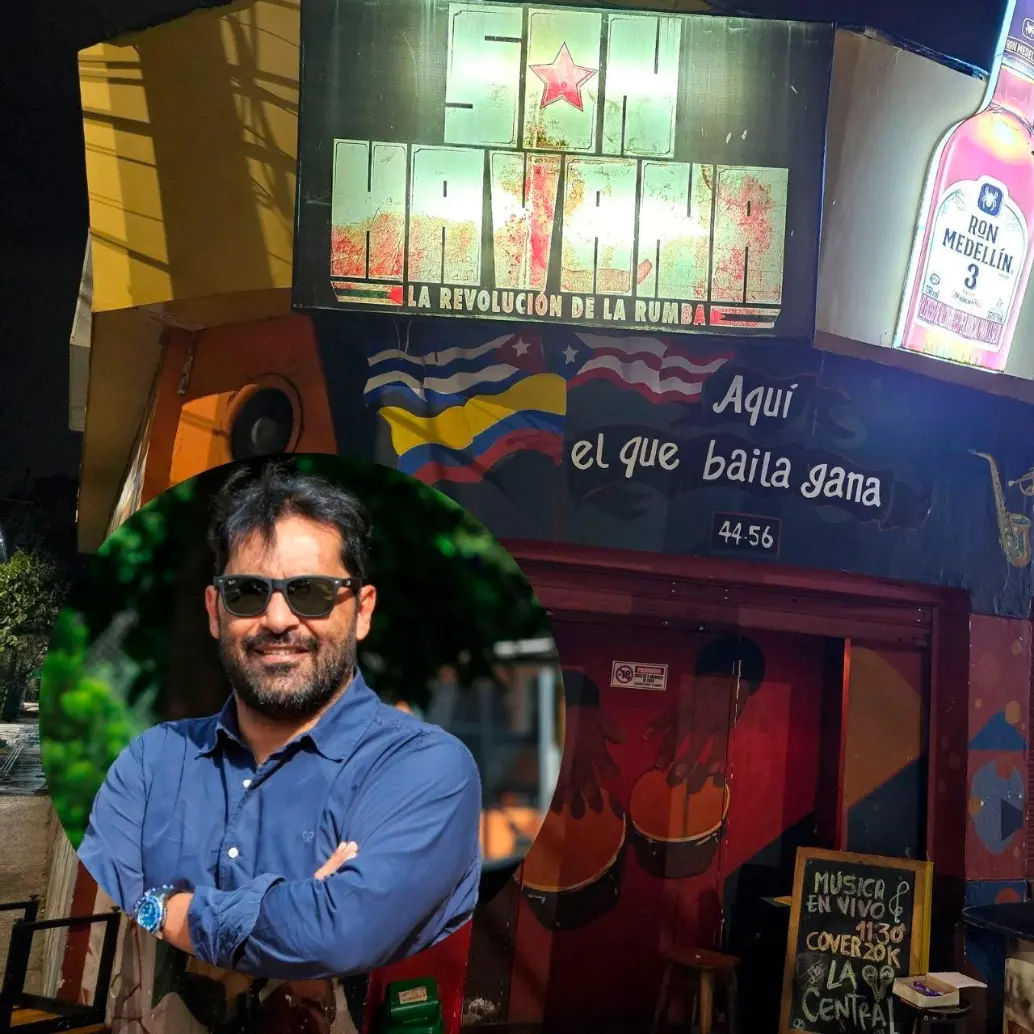 Julio Restrepo es el creador de Son Havana, el bar de salsa que cumple quince años haciendo azotar baldosa a los paisas. Fotos: Cortesía y Camilo Suárez.