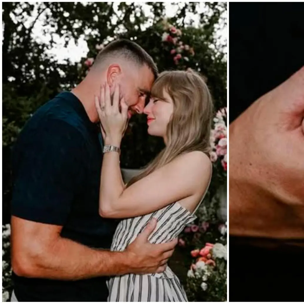 Taylor Swift y Travis Kelce compartieron su compromiso con una sesión de fotos íntima publicada en Instagram, donde la cantante mostró su anillo de bodas. FOTOS tomadas de Instagram @taylorswift