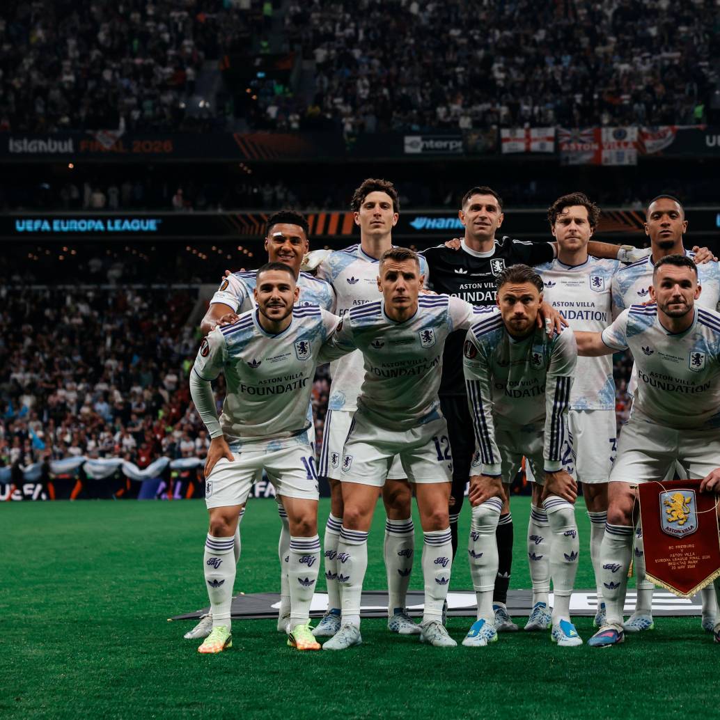 Aston Villa es el campeón de la Europa League 2025/26. FOTO: <b>X ASTON VILLA</b>