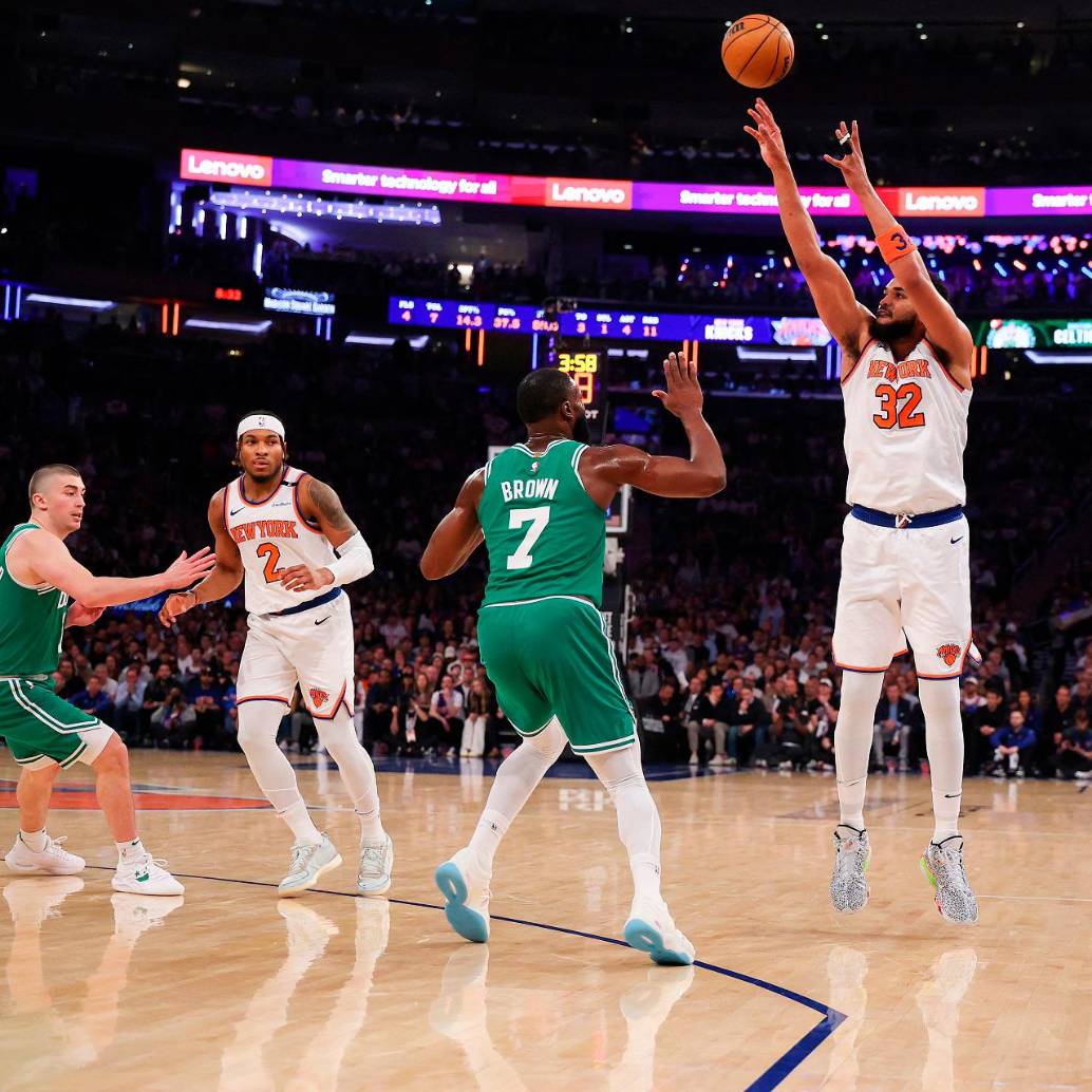 Los Knicks superaron a los Celtics en la otra serie de semifinal del Este, por un global de 4-2. FOTO: GETTY