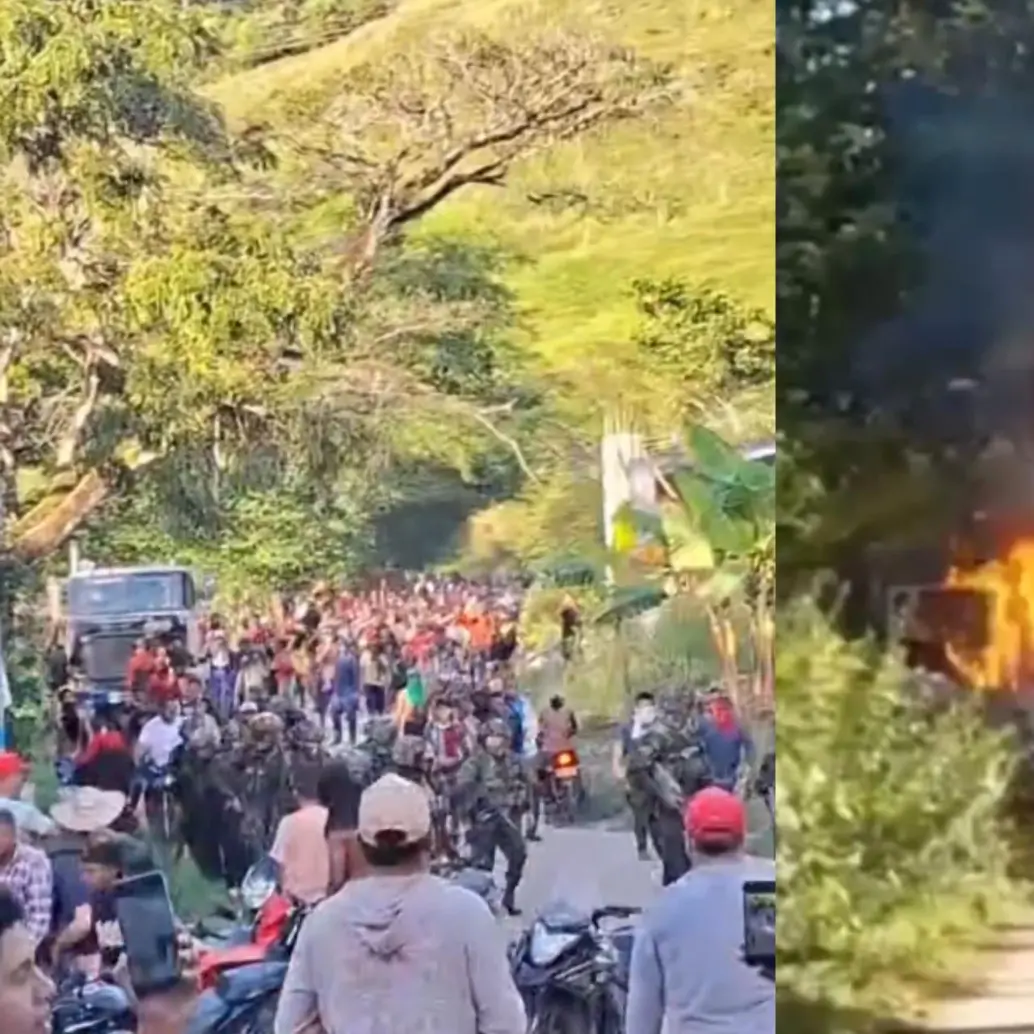 Imágenes de lo sucedido se difundieron a través de redes sociales. Foto: Captura de video