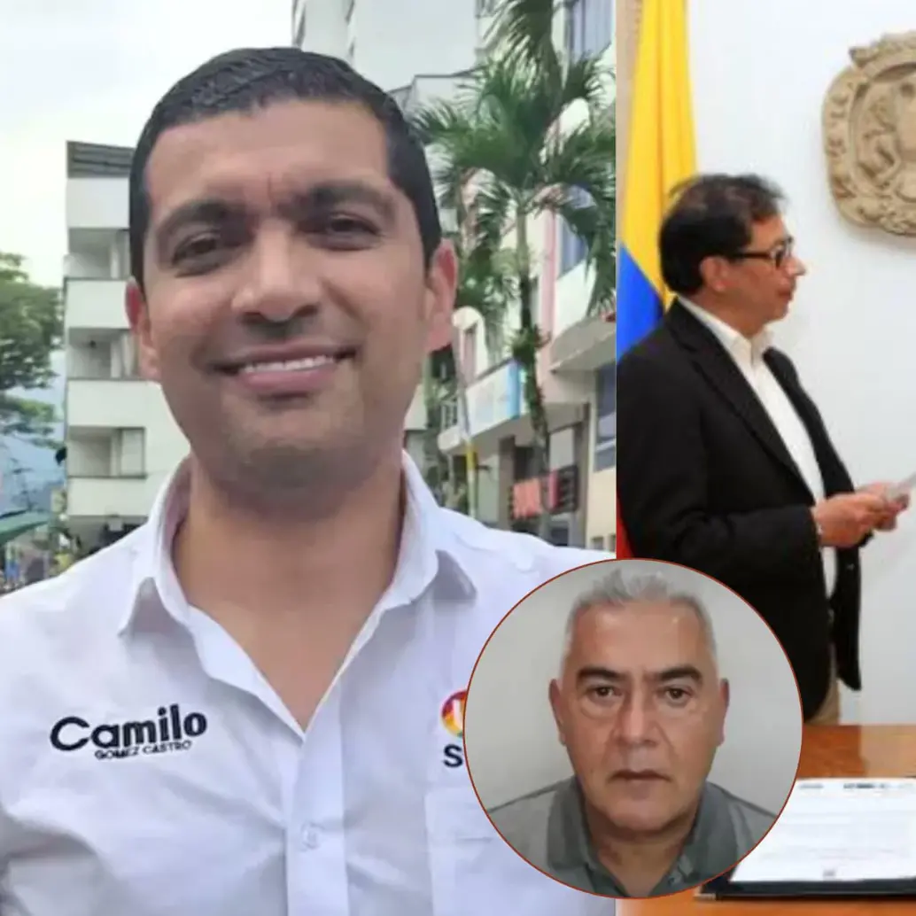 El capturado Camilo Gómez, fue director del Instituto para la Economía Social de la alcaldía de Gustavo Petro en el año 2015. Foto: redes sociales.