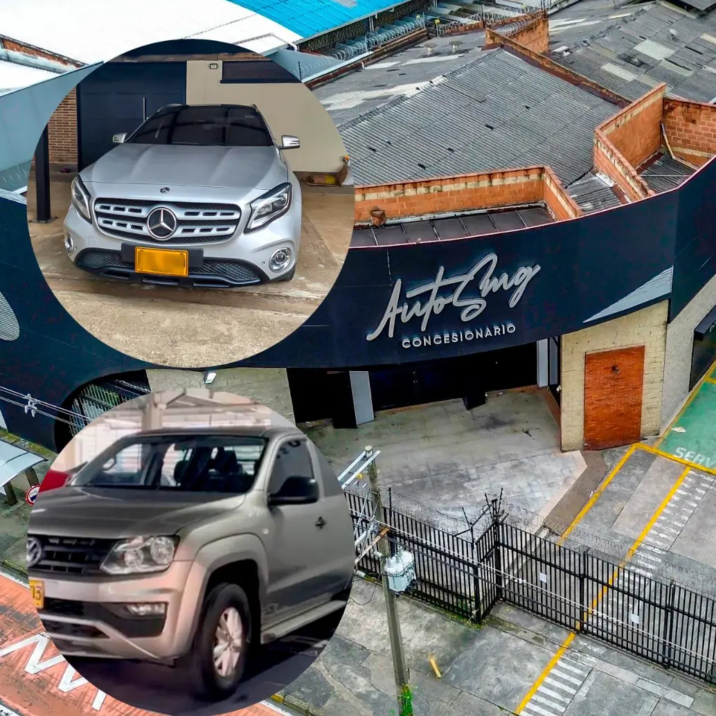 Las dos sedes de Autos MG (antes Autosur) en Premium Plaza y la Milla de Oro, en El Poblado, se encuentran cerradas; en una de ellas ya se llevaron los vehículos. <span class="mln_uppercase_mln">FOTO</span> <b><span class="mln_uppercase_mln">MANUEL SALDARRIAGA</span></b>