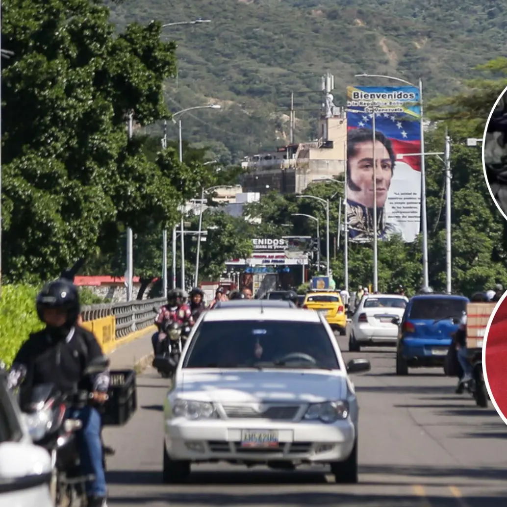 La frontera colombo-venezolana desde el puente internacional Simón Bolívar en Cúcuta. Foto: Colprensa