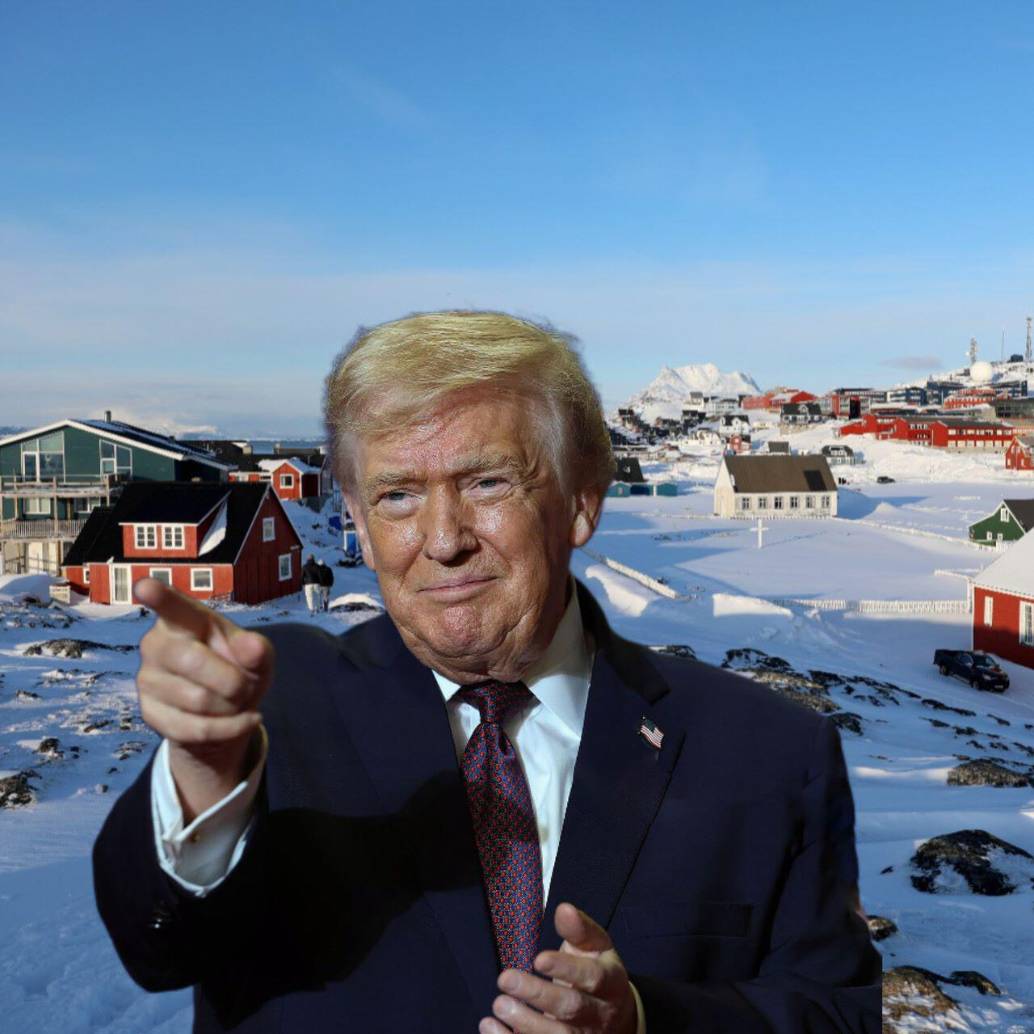 Para Trump, adquirir Groenlandia hace parte de una estrategia de seguridad nacional. Fotos: Xinhua y Getty Images