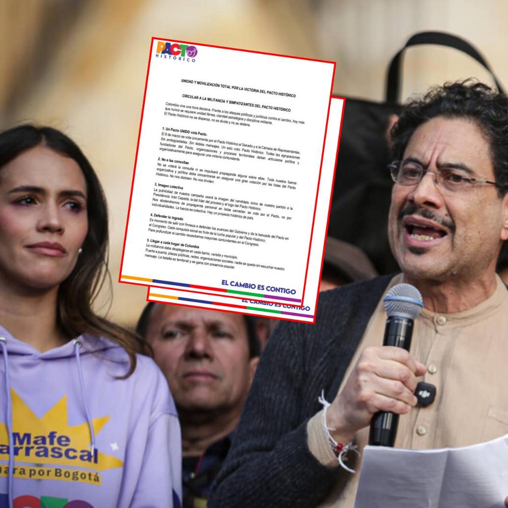 Se señaló que la imagen de Cepda es la que se usará como publicidad y que se apoyará la abstención de hacer propaganda personal en las listas cerradas. Foto: Colprensa. 