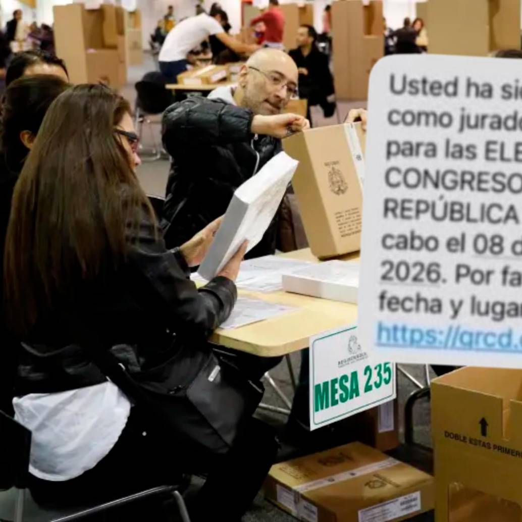 Según la Registraduría, más de 862.000 jurados de votación fueron nombrados para las elecciones al Congreso el próximo 8 de marzo. FOTO: CAMILO SUÁREZ-REFERENCIA 