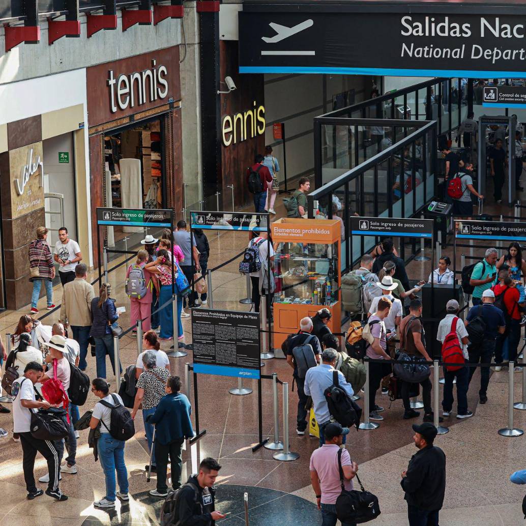 La ruta Bogotá-Medellín es la novena con más frecuencias a nivel mundial. Foto: Manuel Saldarriaga Quintero