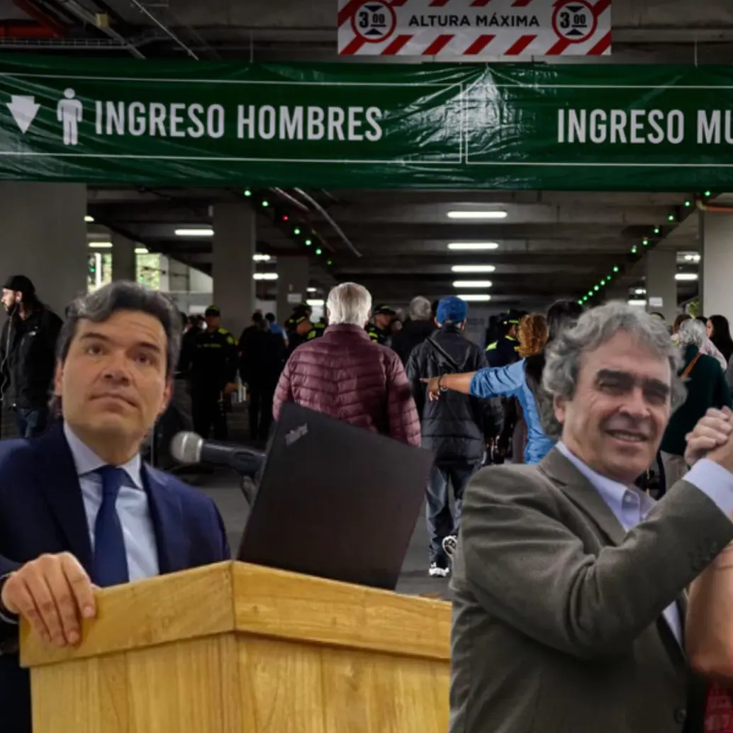 El abogado Mauricio Pava y el candidato presidencial Sergio Fajardo y su fórmula Edna Bonilla. Foto: Colprensa