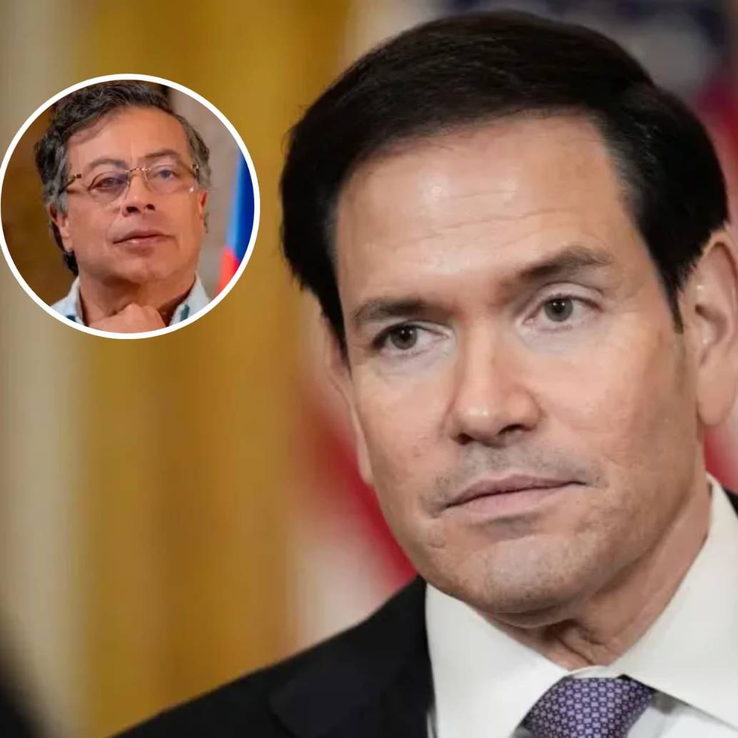 Marco Rubio, secretario de Estado de EE. UU., ha sido crítico con el gobierno Petro. Foto: Getty/Colprensa.