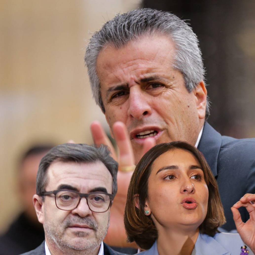 Luis Fernando Velasco aseguró ante la justicia que la llegada de Olmedo López al Gobierno se dio po solicitud de Laura Sarabia y el presidente Gustavo Petro. Fotos: Colprensa