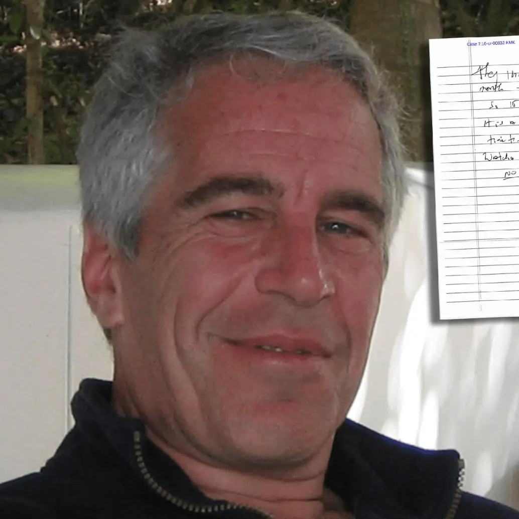Uun juez estadounidense publicó la carta que habría sido escrita por Epstein semanas previas a su muerte en una cárcel de Nueva York. FOTO AFP