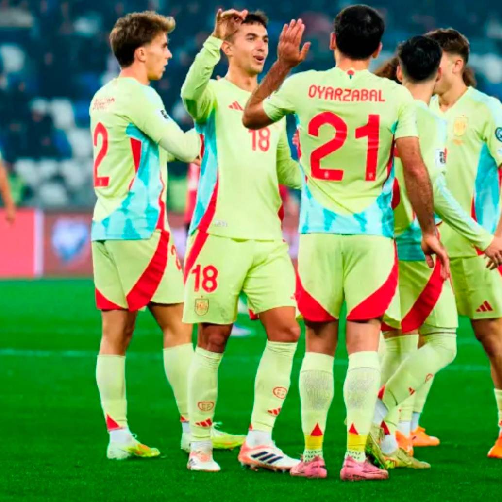 El seleccionado español es el vigente campeón de la Eurocopa. Consiguió el título en 2024. Foto: tomada del x de @SeFutbol