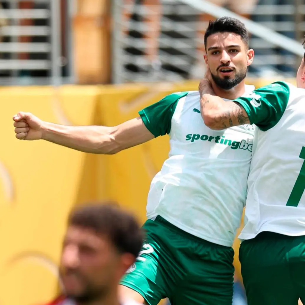 El delantero argentino José Manuel López llegó a once goles en la temporada con el cuadro brasileño. FOTO: TOMADA DEL X DE @Palmiras